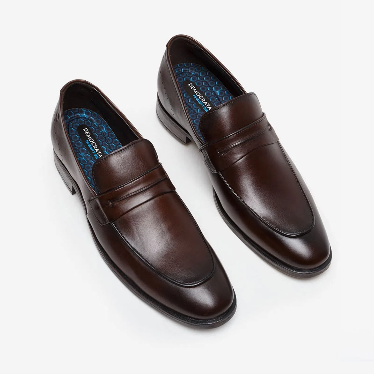Sapato Smart Confort Madison Marrom Democrata