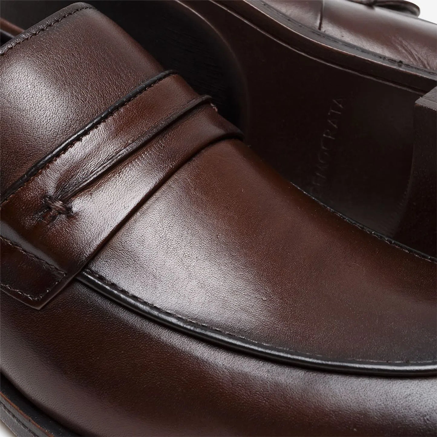 Sapato Smart Confort Madison Marrom Democrata
