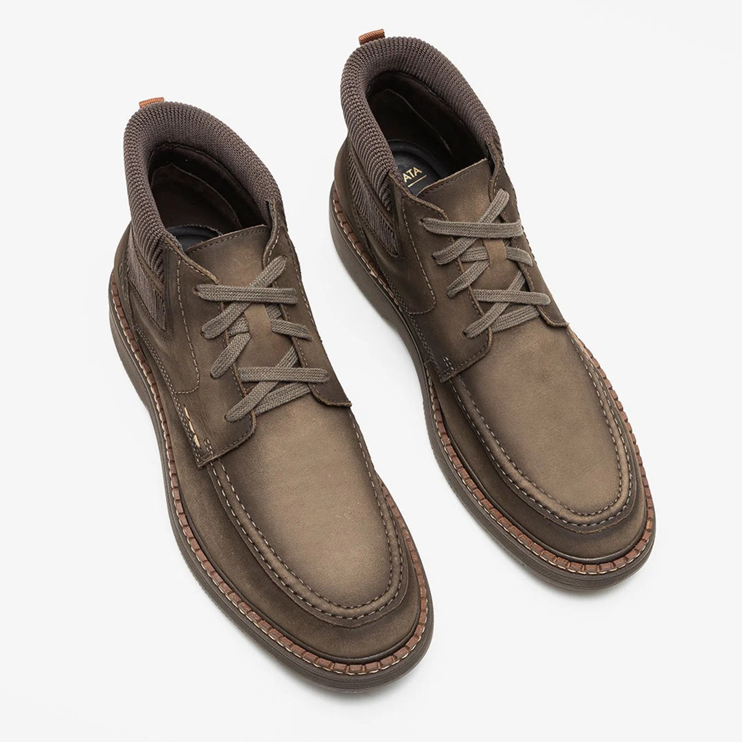 Bota Masculina Garage Lock Bege Democrata