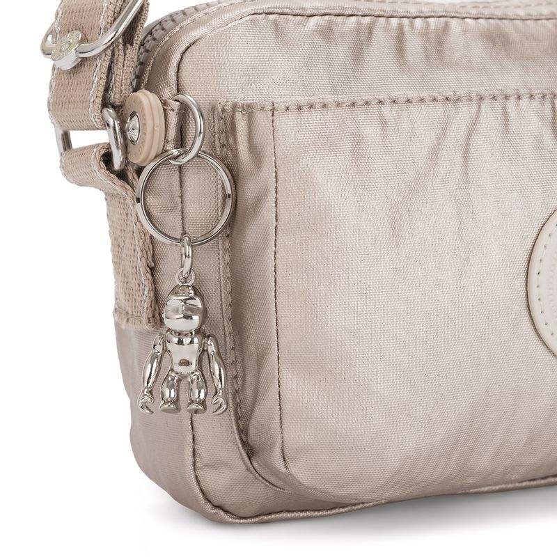 Bolsa Abanu Metallic Glow Kipling