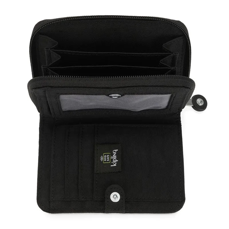 Carteira Money Love Black Noir Kipling