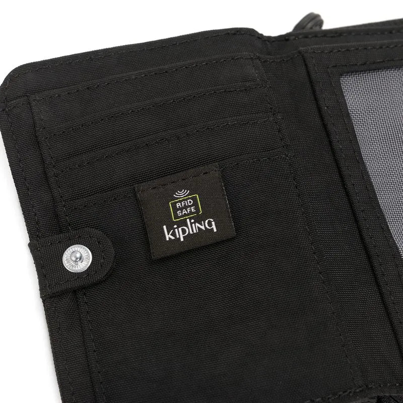 Carteira Money Love Black Noir Kipling
