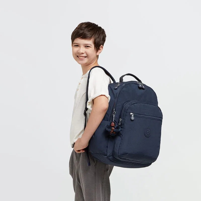 Mochila Seoul True Blue Tonal Kipling