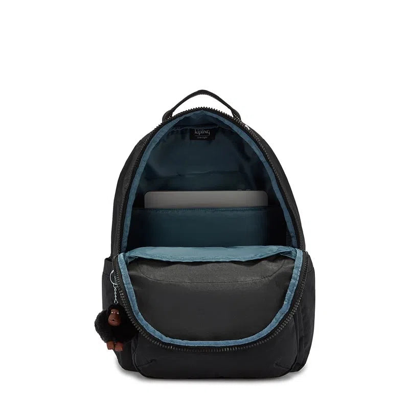 Mochila Seoul True Black Kipling