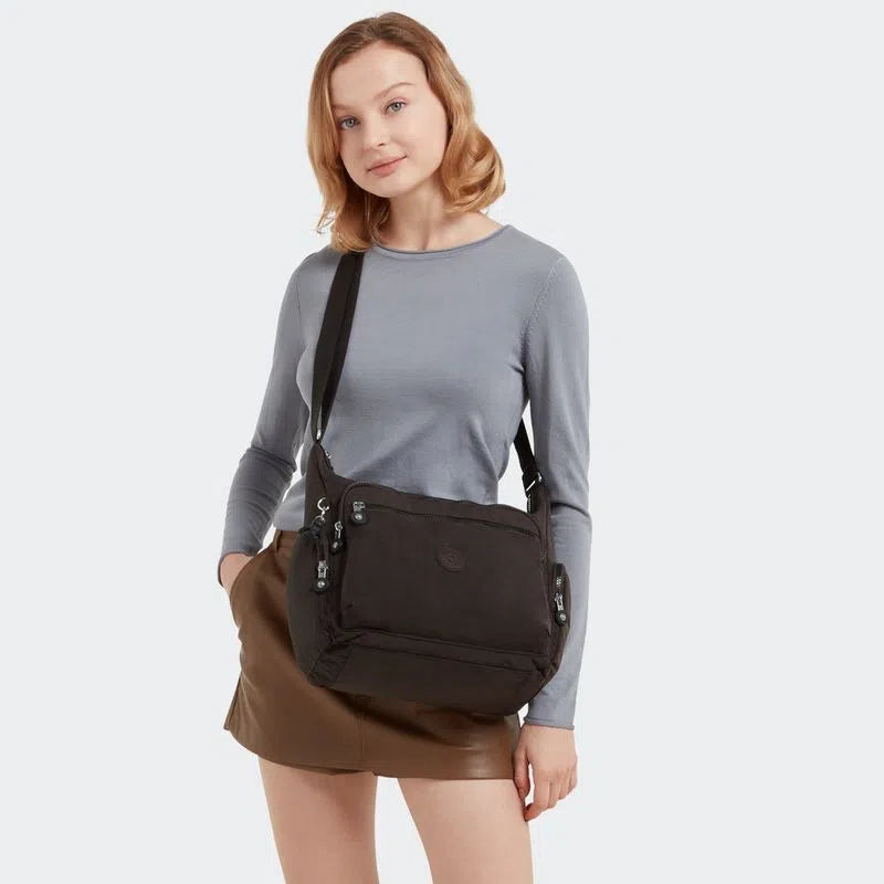 Bolsa Gabbie Nostalgic Brown Kipling