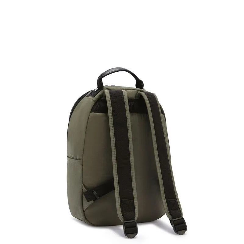 Mochila Seoul S Green Moss Kipling