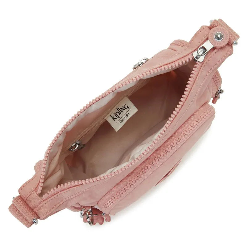 Bolsa Gabbie Mini Tender Rose Kipling