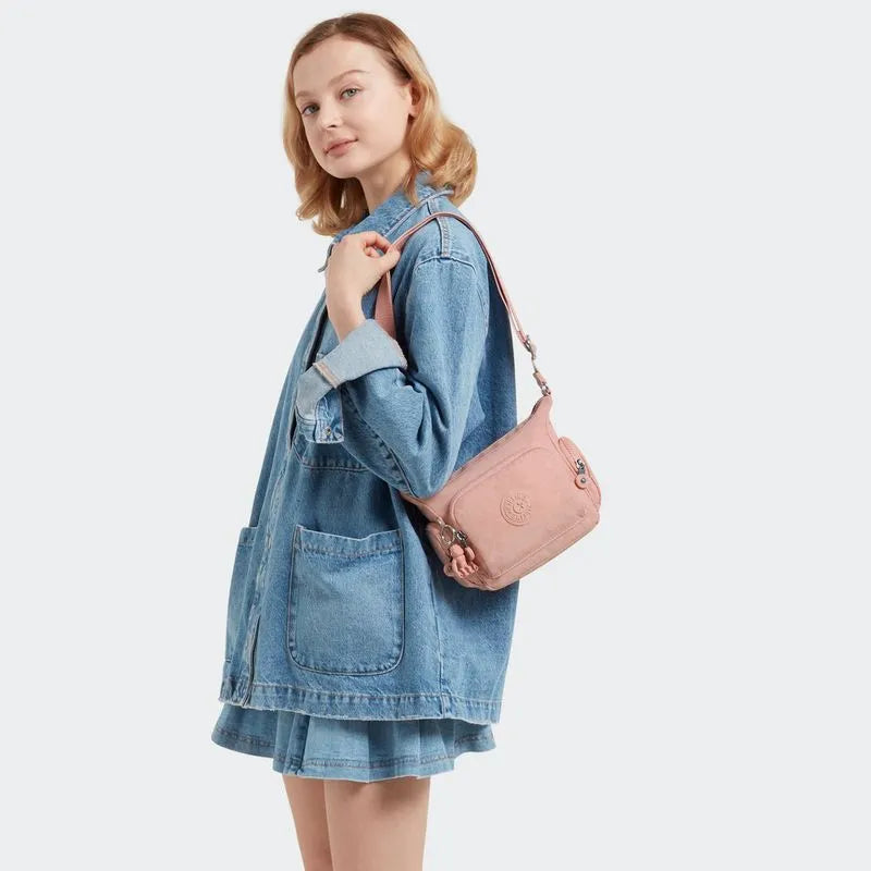 Bolsa Gabbie Mini Tender Rose Kipling