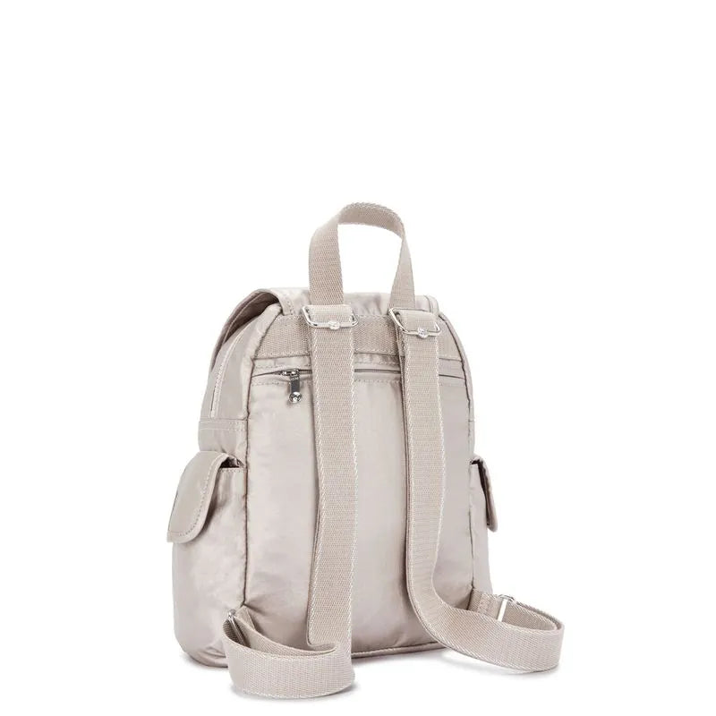 Mochila City Pack Mini Metallic Glow Kipling