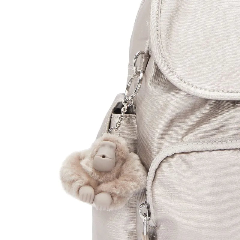 Mochila City Pack Mini Metallic Glow Kipling