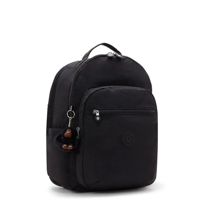 Mochila Seoul College True Black Kipling