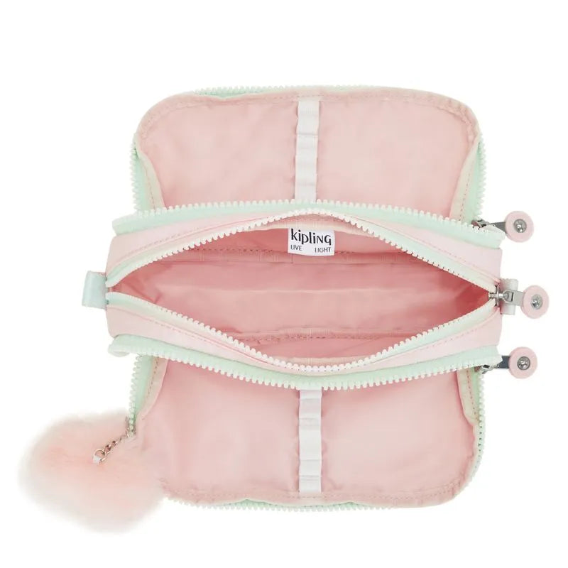 Estojo Gitroy Blush Metallic Kipling