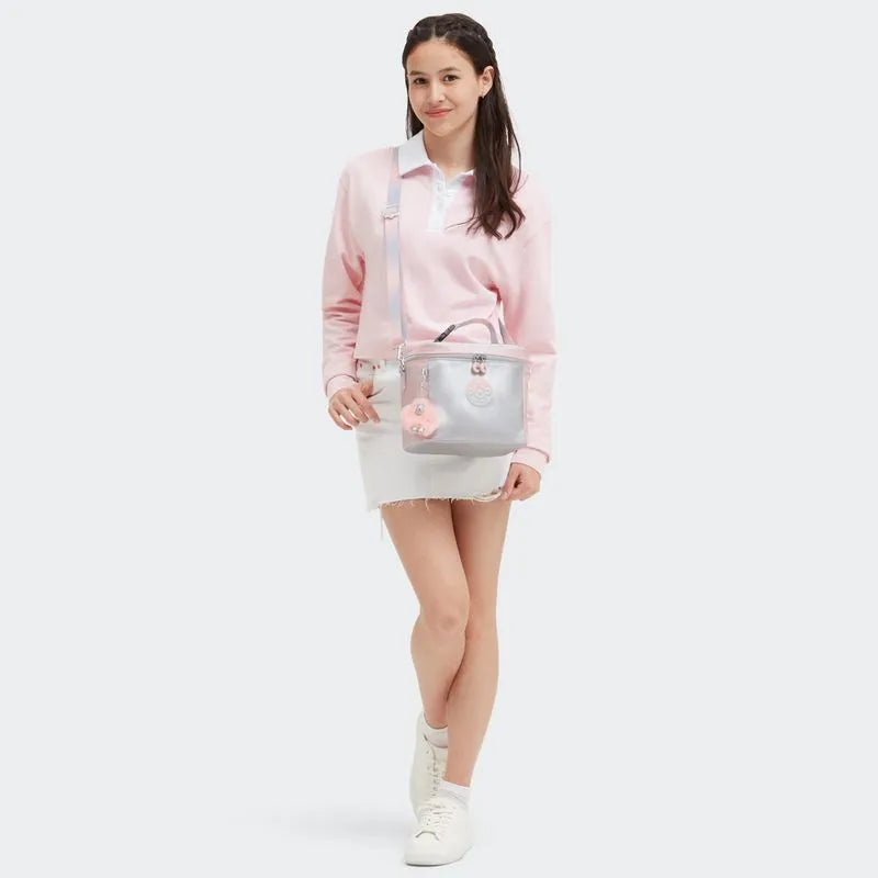 Lancheira Graham Ice Metal Bl Kipling