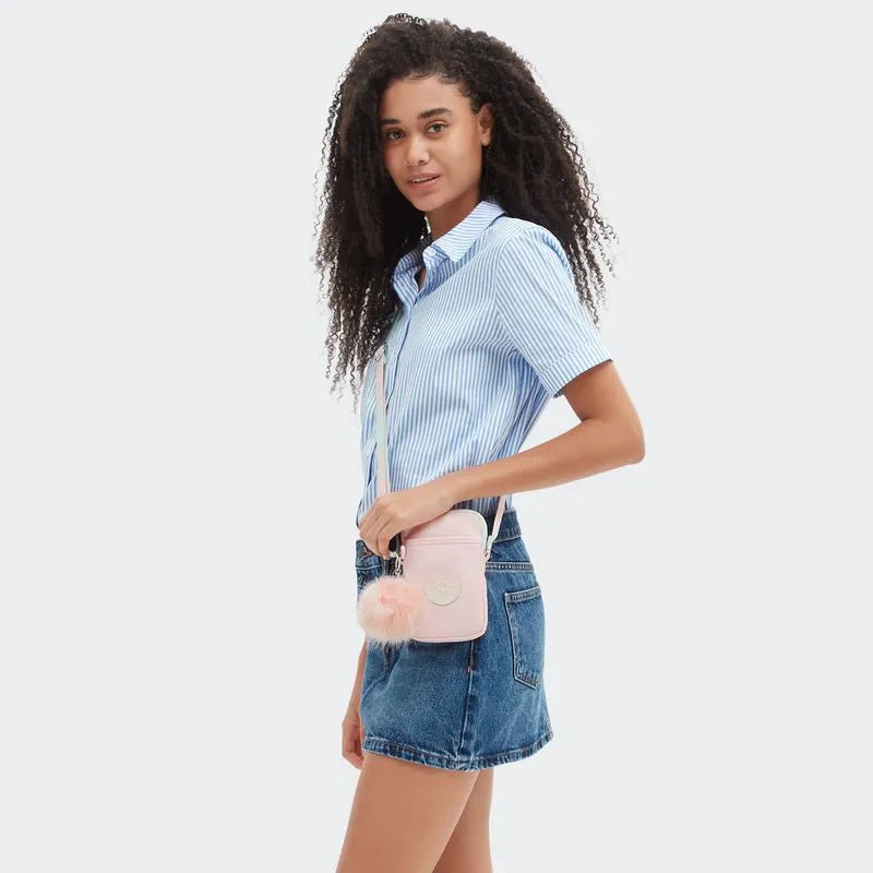 Bolsa Tally Blush Metalic Kipling