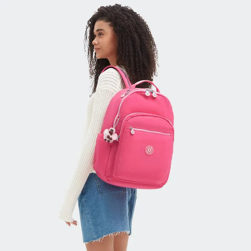 Mochila Seoul Happy Pink Kipling