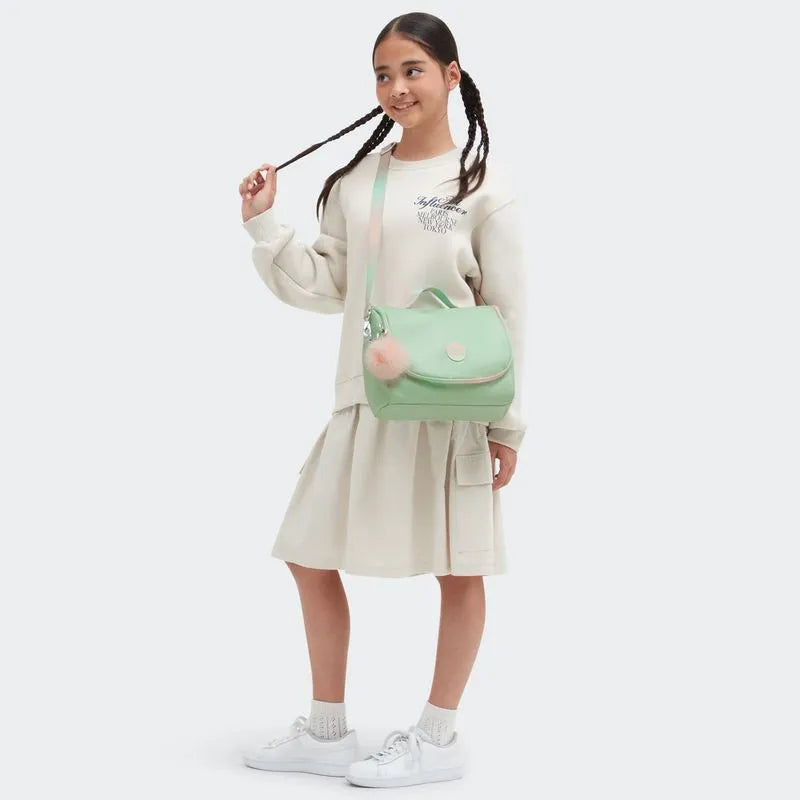 Lancheira New Kichirou Soft Green Met Kipling