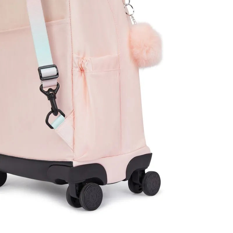 Mochila de Rodinhas New Zea Blush Metalic Kipling
