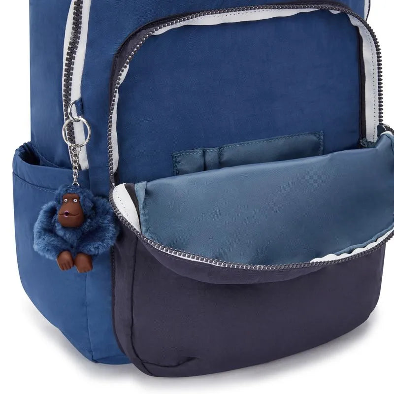 Mochila Seoul Fantasy Blue Kipling