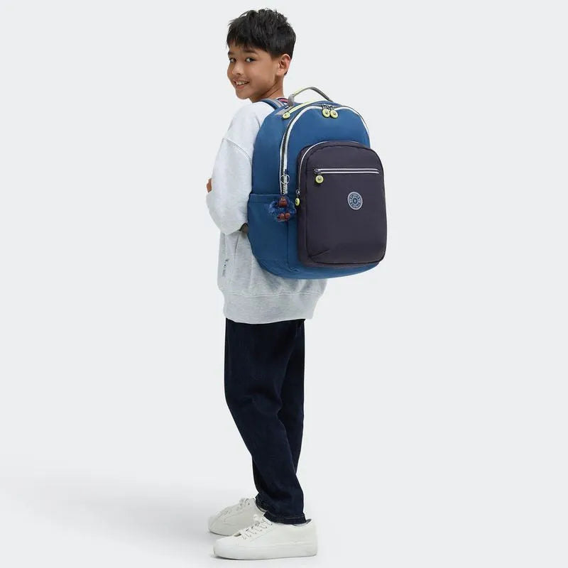 Mochila Seoul Fantasy Blue Kipling