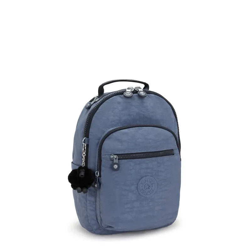Mochila Seoul Pequena Blue Lover Kipling