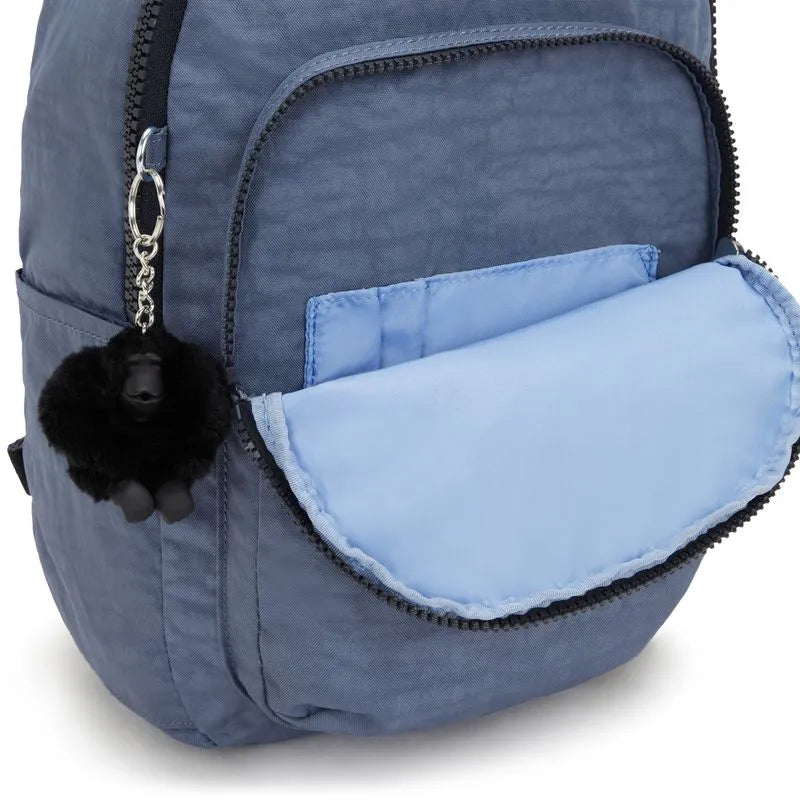 Mochila Seoul Pequena Blue Lover Kipling