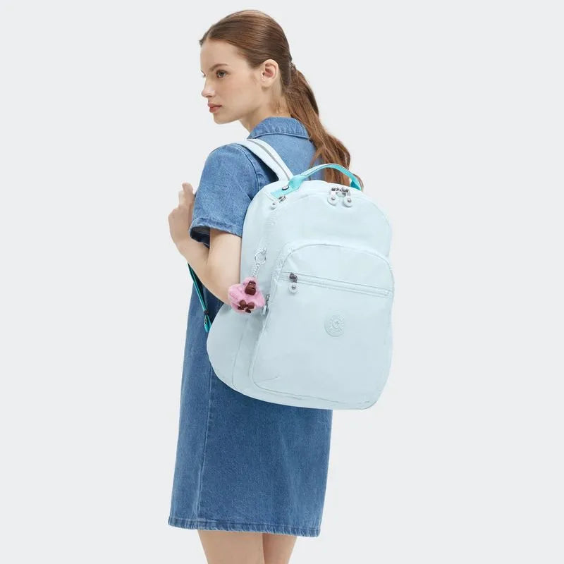 Mochila Seoul Blue Sky Met Kipling