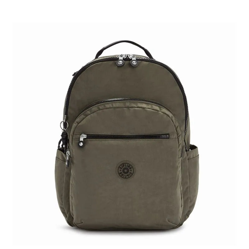 Mochila Seoul Extra Grande Green Moss Kipling