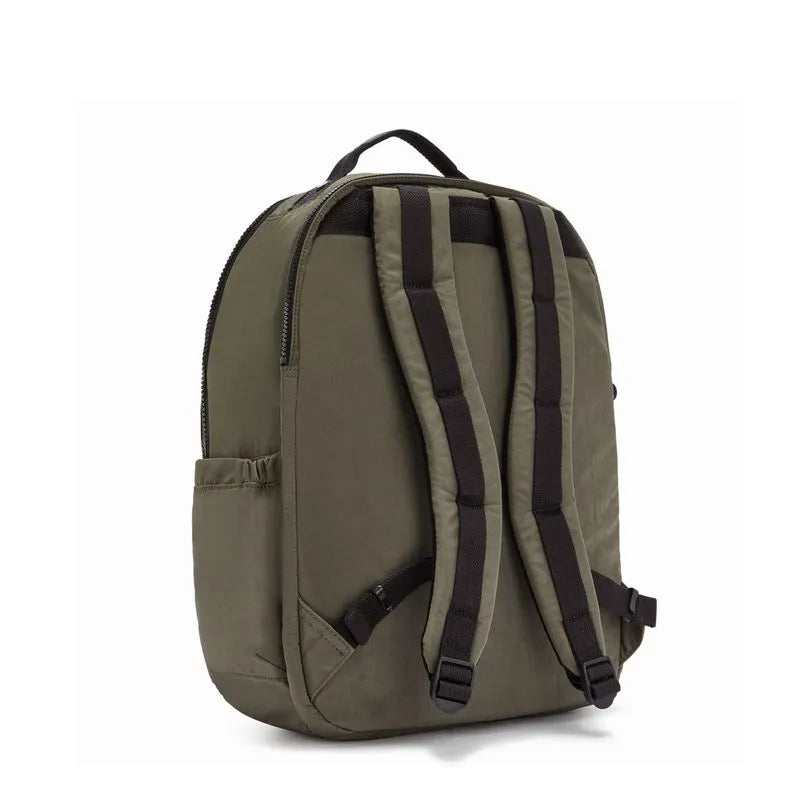 Mochila Seoul Extra Grande Green Moss Kipling