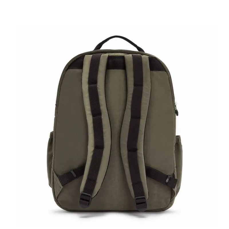 Mochila Seoul Extra Grande Green Moss Kipling