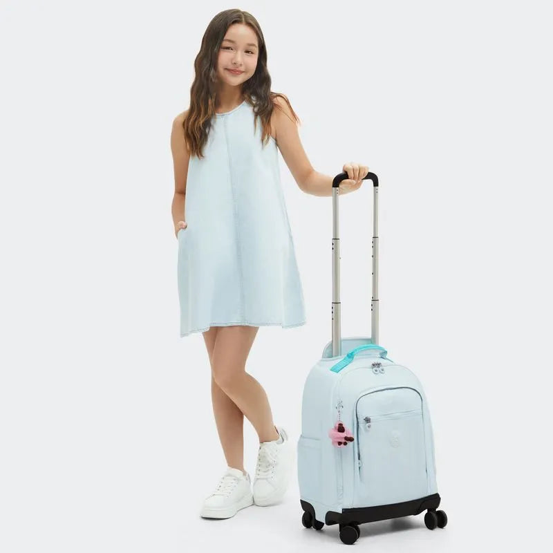 Mochila de Rodinhas New Zea Blue Sky Met Kipling