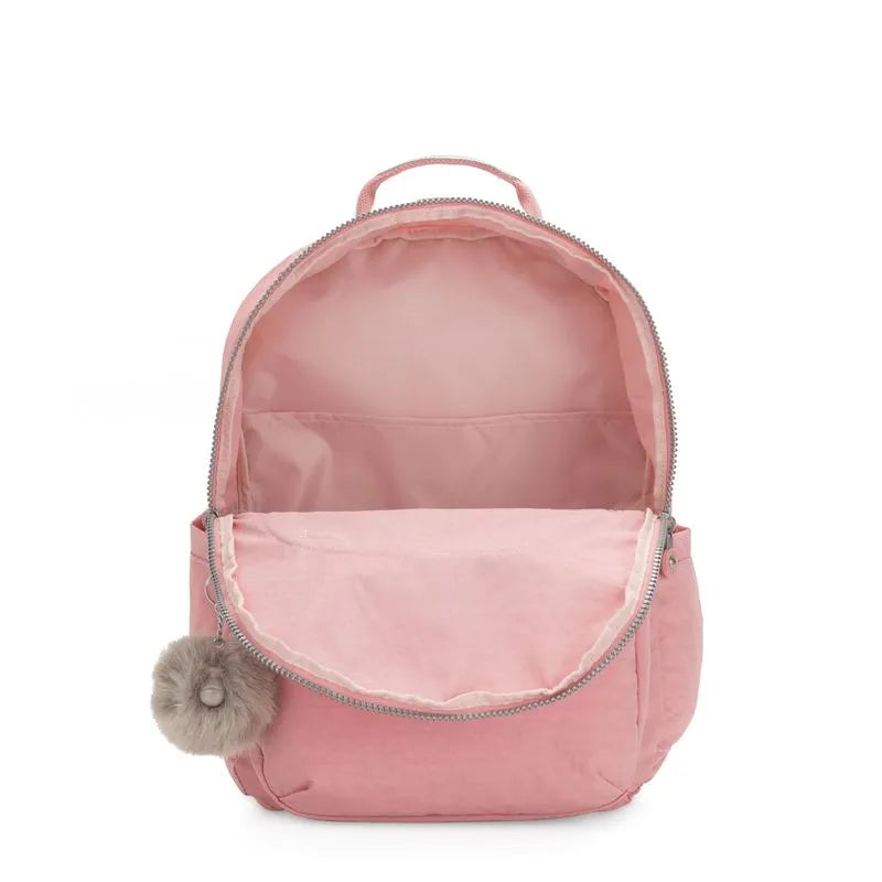 Mochila Seoul Extra Grande Bridal Rose Kipling