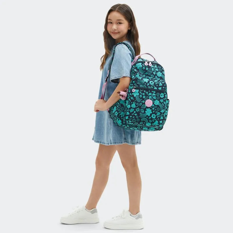 Mochila Seoul Magical Print Kipling