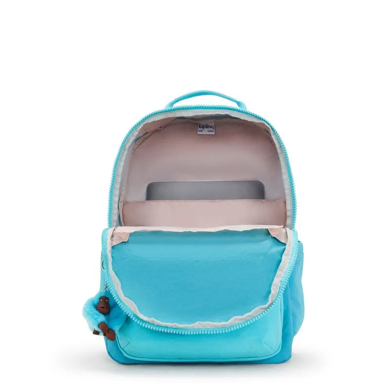 Mochila Seoul Funk Turq Kipling