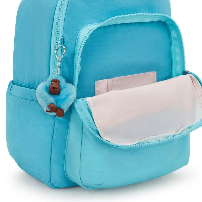 Mochila Seoul Funk Turq Kipling