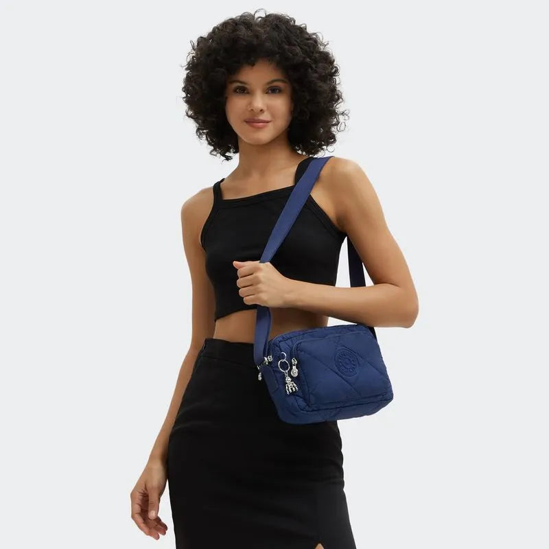 Bolsa Abanu Média Airy Blue Ql Kipling