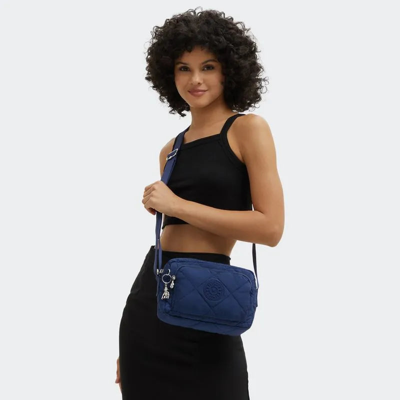 Bolsa Abanu Média Airy Blue Ql Kipling