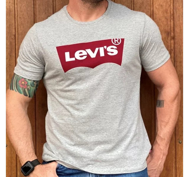 Camiseta Basica Cinza Levis LB0010025