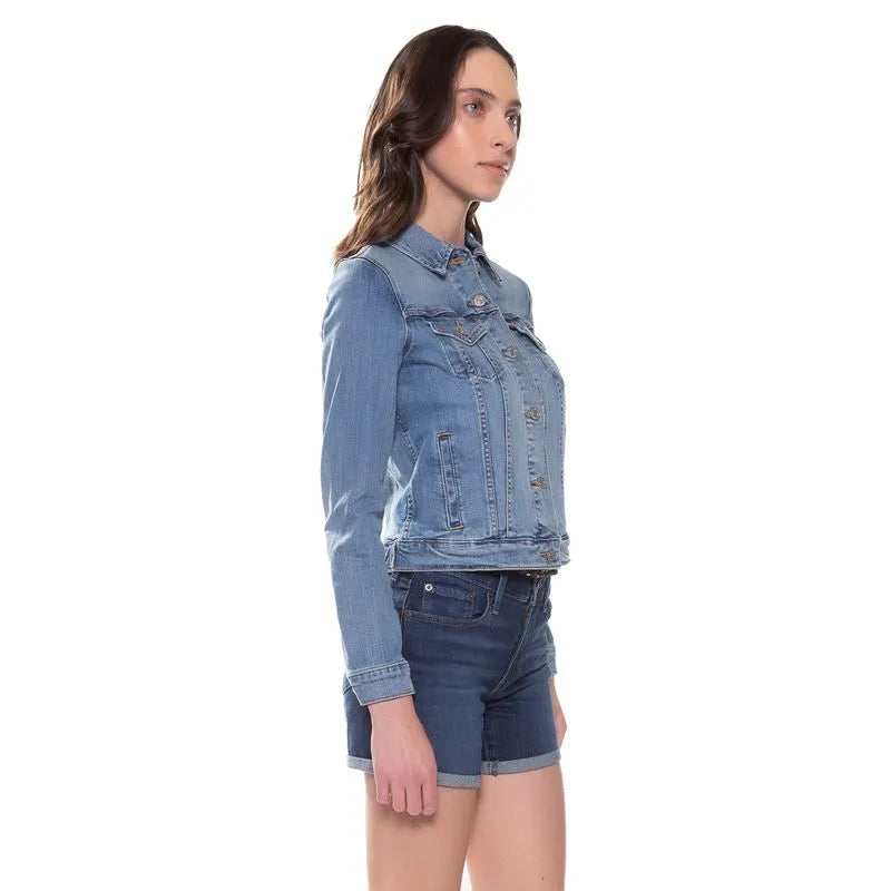 Jaqueta Feminina Jeans Levis Trucker 299450012