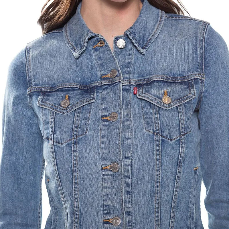 Jaqueta Feminina Jeans Levis Trucker 299450012