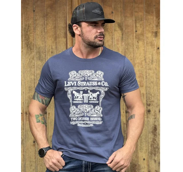 Camiseta Masculina Two Horses Levis LB0010572