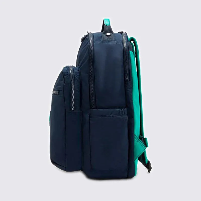 Mochila Seoul Lap Azul Kipling