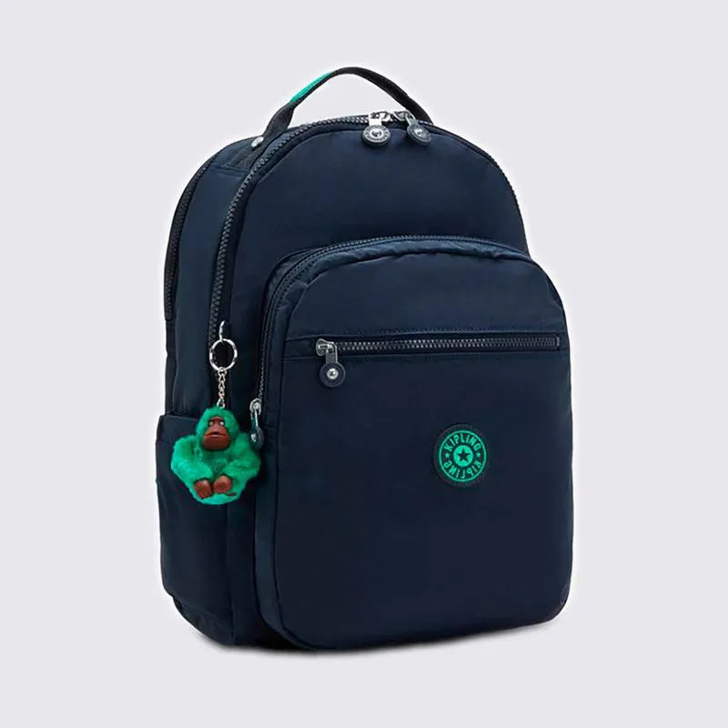 Mochila Seoul Lap Azul Kipling