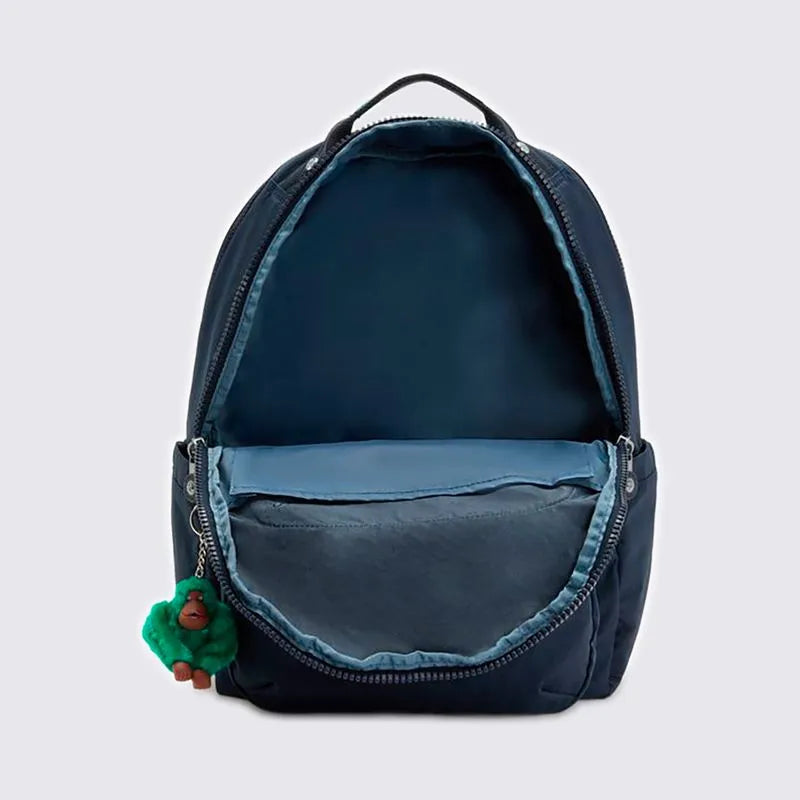 Mochila Seoul Lap Azul Kipling