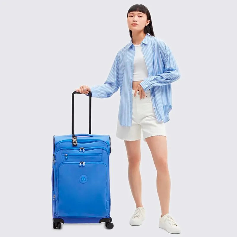 Mala Youri Spin Havana Blue Média Kipling