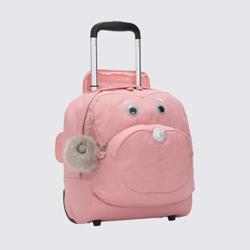 Mochila de Rodinhas Nusi Bridal Rose Kipling