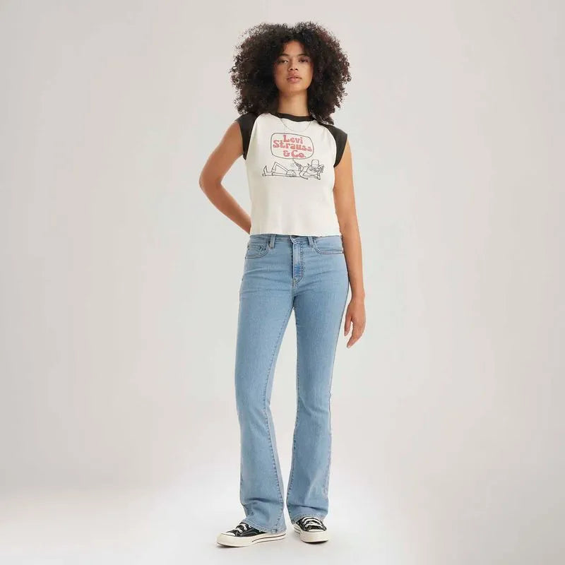 Calça Feminina Jeans Levi's 725 High Rise Bootcut