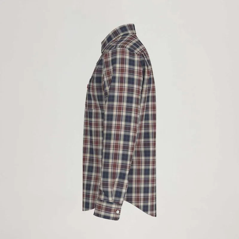 Camisa Masculina Manga Longa Xadrez Levis