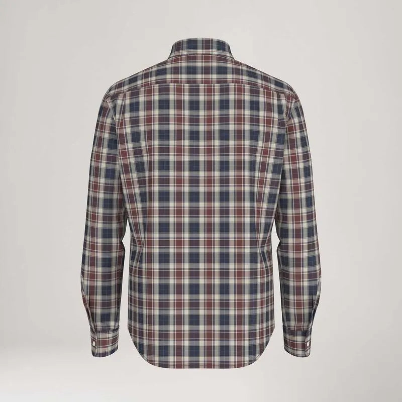 Camisa Masculina Manga Longa Xadrez Levis