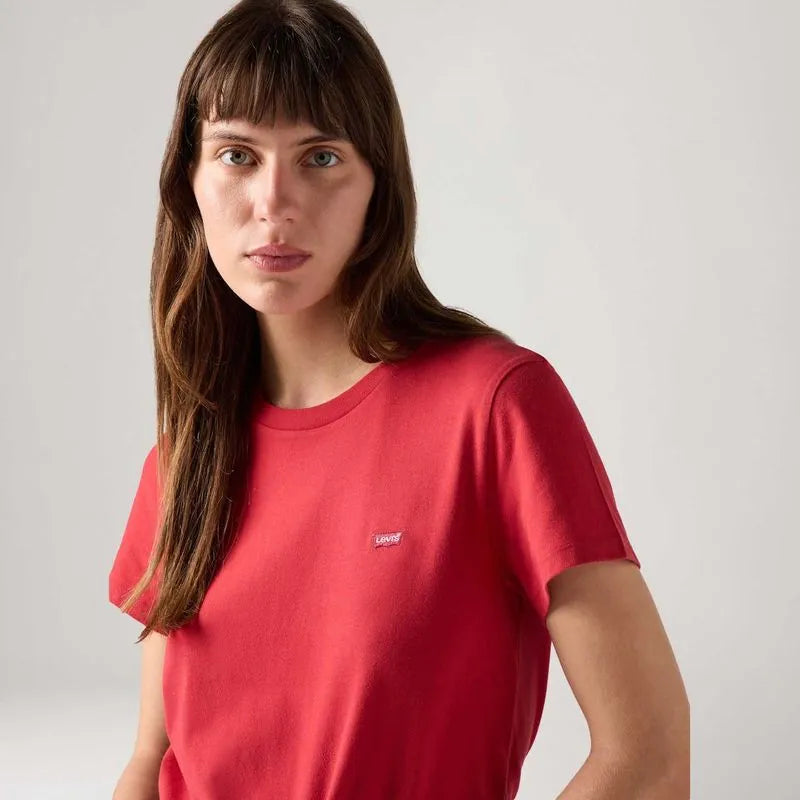 Blusa Feminina Vermelha Perfect Tee Levis