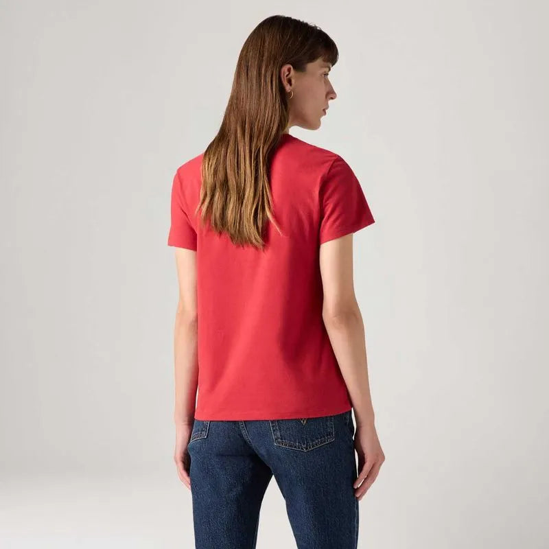Blusa Feminina Vermelha Perfect Tee Levis